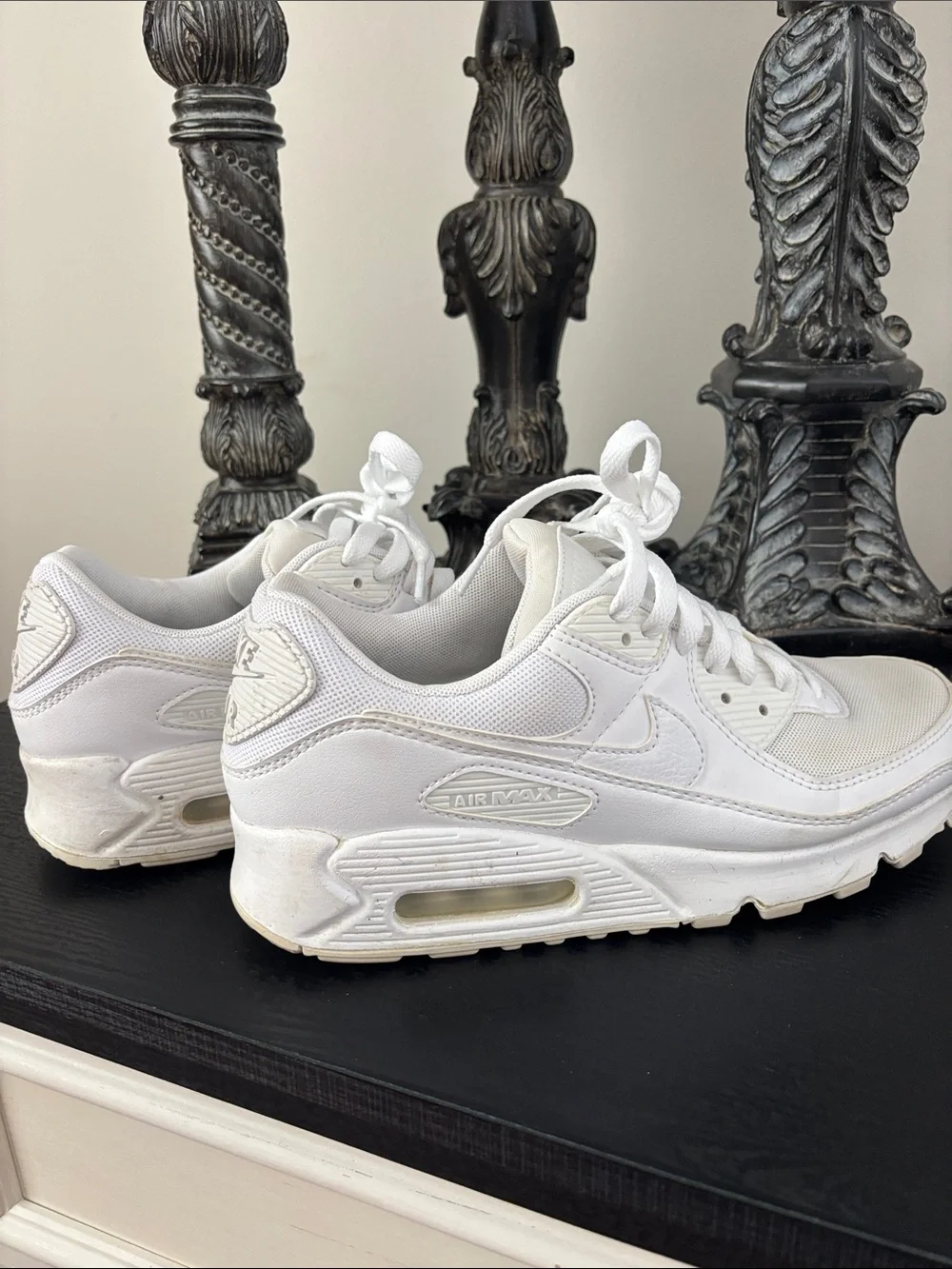 Nike White Air Max Low-Top Sneakers